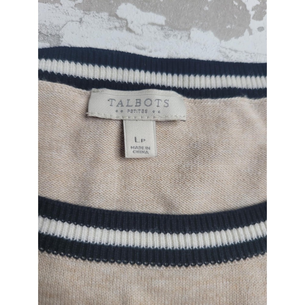 Talbots Petites Shy Fox‎ Sweater Women's Petite Large - Picture 5 of 7